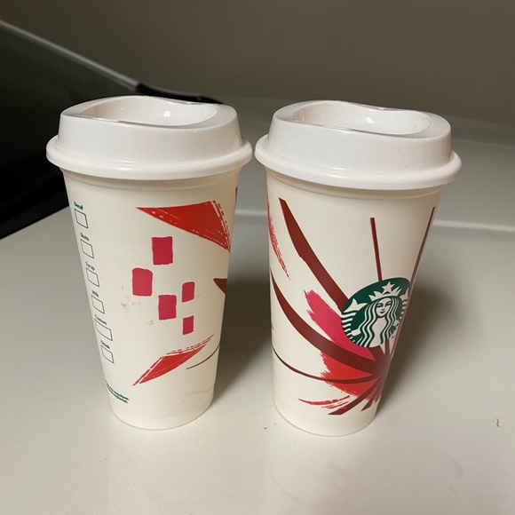 Starbucks Reusable Coffee Cups Bundle Drinkware - Picture 3 of 3